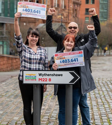 WOOHOO DOORS DOWN: Big winners celebrate together