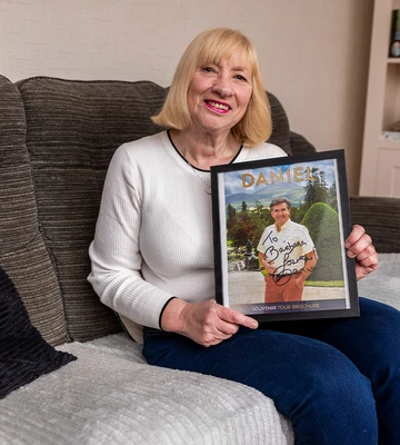 DAN'S THE MAN: Barbara will see Irish crooner Daniel O'Donnell in concert again