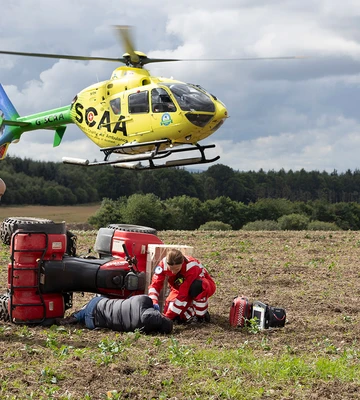 SOARING SAVIOURS: SCAA has received £1.45m from Postcode Lottery players