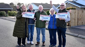 STREET MATES: Neighbours' win also benefits local charities