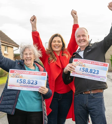 WINNING TOGETHER: Pauline and Ron received their incredible news at the same time