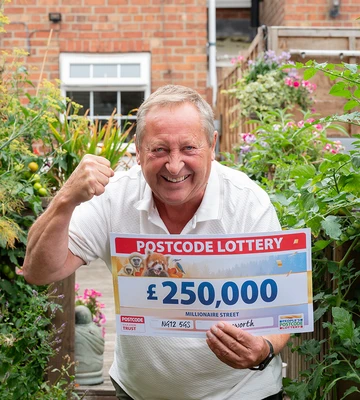 Keen gardener Steve is looking to the future after his win