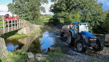 This ford is the first of two leading to Isara's family farm