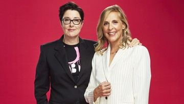 Sue and Mel, hosts of Win Win with People's Postcode Lottery