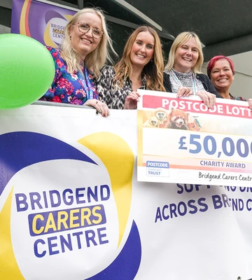 VITAL SERVICES SAVED: Bridgend Carers Centre has been awarded £50,000