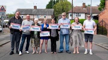Winning neighbours are planning a party