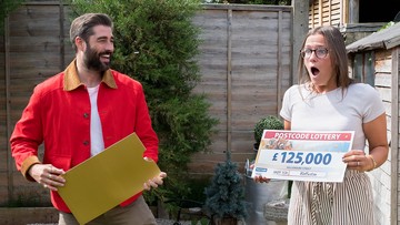 Sophie was left gobsmacked when her prize was revealed