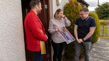 So Emotional: Andrew and wife Nickii stunned at winnings