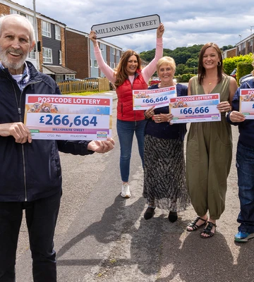 STREET TREAT: Neighbours celebrate wins with Presenter Judie