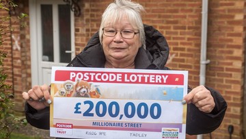 REALITY CHEQUE: Sian couldn't believe she was a winner