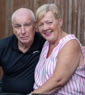 PAINTING TOWN RUBY RED: Couple will mark 40th wedding anniversary in style