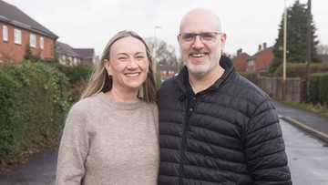 ALL SMILES: Alistair and Sally have big plans for their cash