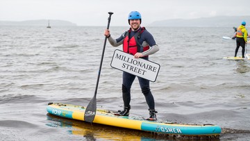 VITAL FUNDING: Stranraer Water Sports Association are celebrating a £47,000 boost thanks to players