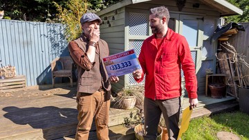 THREESY DOES IT: James stunned as lottery's Matt Johnson reveals winnings