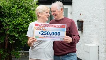 SMILES BETTER: Karen and Martin have big plans for their cash