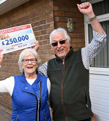 GOOD EVANS: Valerie and David plan to share cash with family