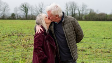 MERRY KISSMAS: The couple are planning a sparkling festive celebration