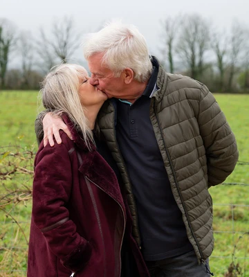MERRY KISSMAS: The couple are planning a sparkling festive celebration