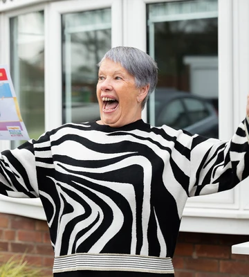 PARTY TIME: Buzzing Bev is now planning a boozy bash