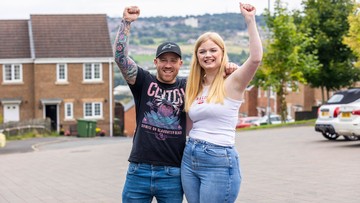 FAMILY FORTUNE: Christina and Matthew plan how to spend cash
