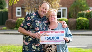 BIG SPENDERS: Brian and Lynn have wish lists for their winnings