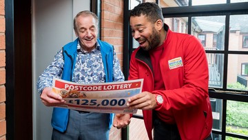 Presenter Danyl Johnson surprises Graham