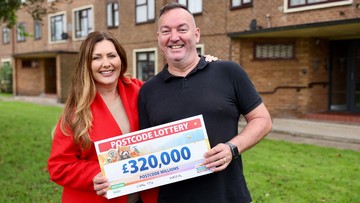LOVELY DOUBLEY: Jonas won with two tickets