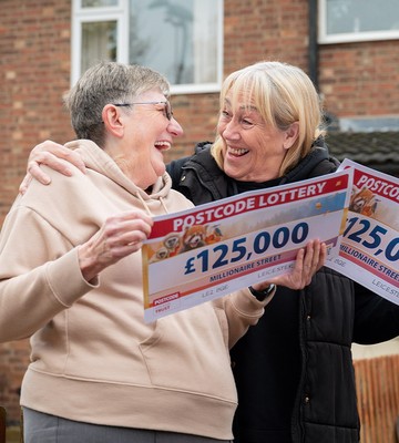 GOOD NEIGHBOURS: Pauline is supported by next-door pal Sharon