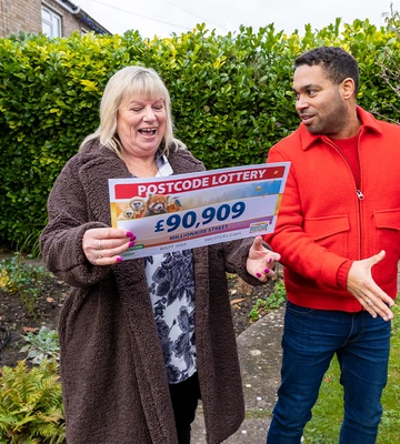 UP ALL NIGHT: Julie was awake since 3am waiting for her cheque