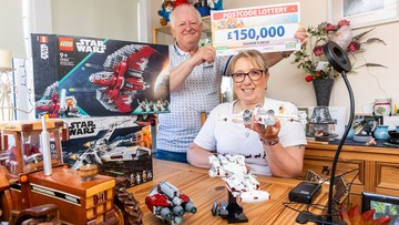 PAY THE FORCE BE WITH YOU: David will buy Star Wars goodies for wife Zoe