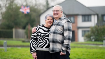 GOLDEN YEAR: Bev and Andy will soon celebrate their 50th wedding anniversary