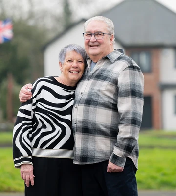 GOLDEN YEAR: Bev and Andy will soon celebrate their 50th wedding anniversary