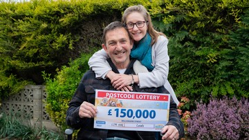 HAPPIER COUPLE: Philip and Ann-Marie have big plans for their wedding