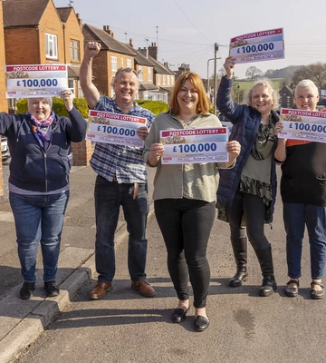 WIN IN WINSHILL: 10 neighbours shared our £1m prize in Winshill, Burton-on-Trent