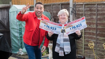 BIG BREAK: Karen was heading off on a long weekend minutes after her win