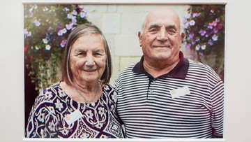 SOULMATES: Jeanette and Cliff Bull shortly before she passed away