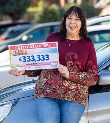 BIG PLANS: Angela has a wish list for her winnings