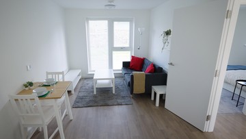HOME IS WHERE THE HEART IS: Postcode Lottery players raised vital funds to build the new homes