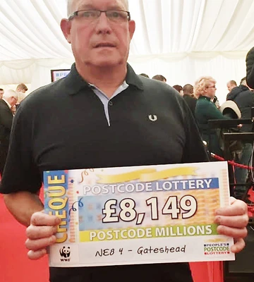 BANK OF DAVE: Retired decorator with his lottery win in 2016