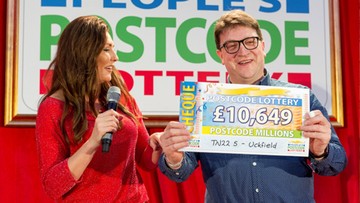 TWICE AS NICE: Paul has won the Postcode Lottery again after winning in 2014