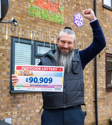 LIGHTS FANTASTIC: Car auctioneer Matt's all revved up