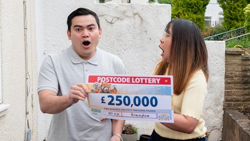 The couple said win was ‘unimaginable’