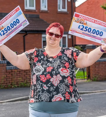TWICE AS NICE: Mandy doubled win with two tickets