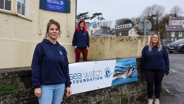 WHALE OF A TIME: Sea Watch team welcome funding boost
