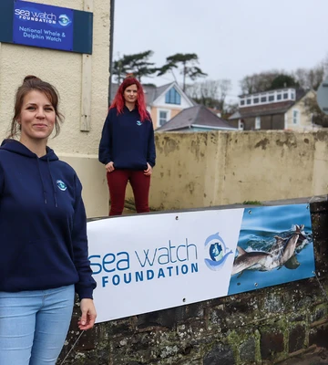 WHALE OF A TIME: Sea Watch team welcome funding boost