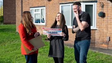 ON THE HOUSE: Paisley and Darren will accelerate home-move plans