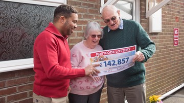 TOTALLY UNEXPECTED: John and Anne couldn't believe their luck