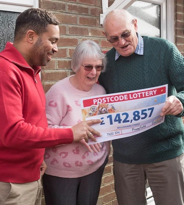 TOTALLY UNEXPECTED: John and Anne couldn't believe their luck