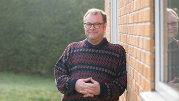 CHARITY FIRST: Andrew signed up to help good causes