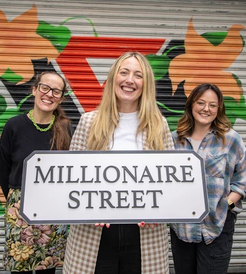 FOOLS' GOLD: Charity team celebrate funding award